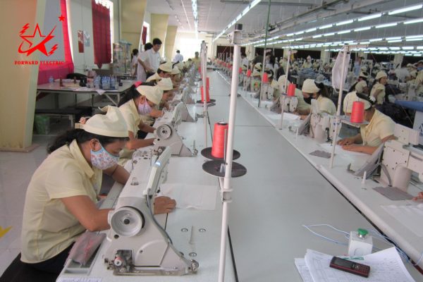 Giá kệ chuyền may – Bàn chuyền may Star Electric